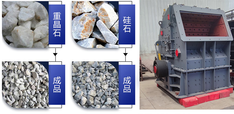 反擊式破碎機(jī)出料均勻 粒型好